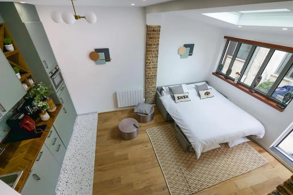 Duplex 4 Pax- Cour Privee Apartman Párizs