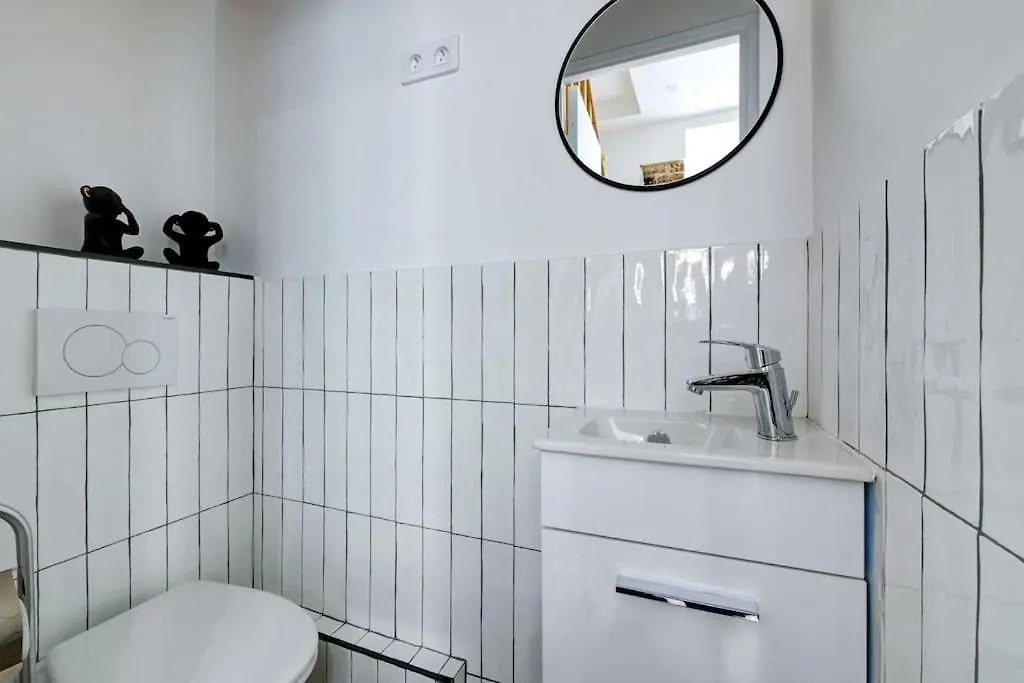 Duplex 4 Pax- Cour Privee * Παρίσι